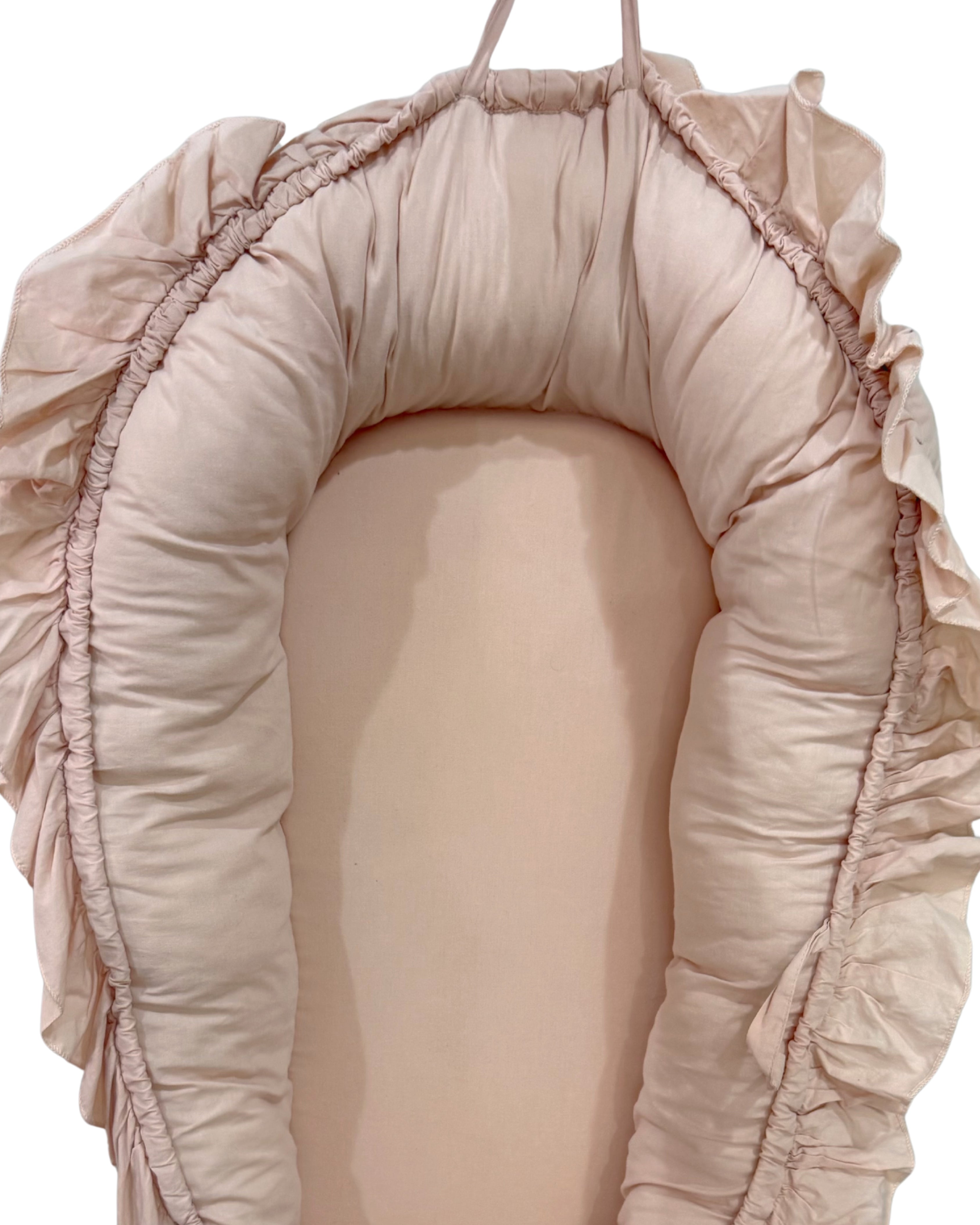 LILLY & LULA Frill Detail Padded Babynest