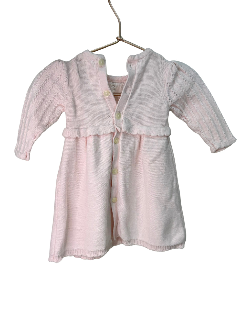 Emile et Rose knitted baby dress