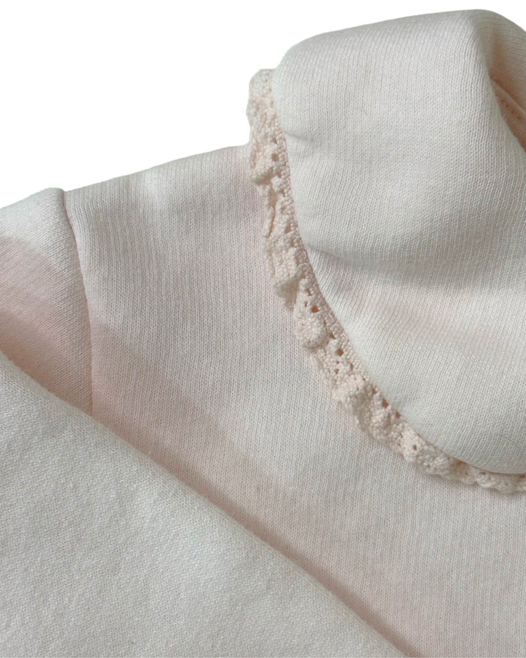 ZARA Peter Pan Collar Fleece Sweatshirt