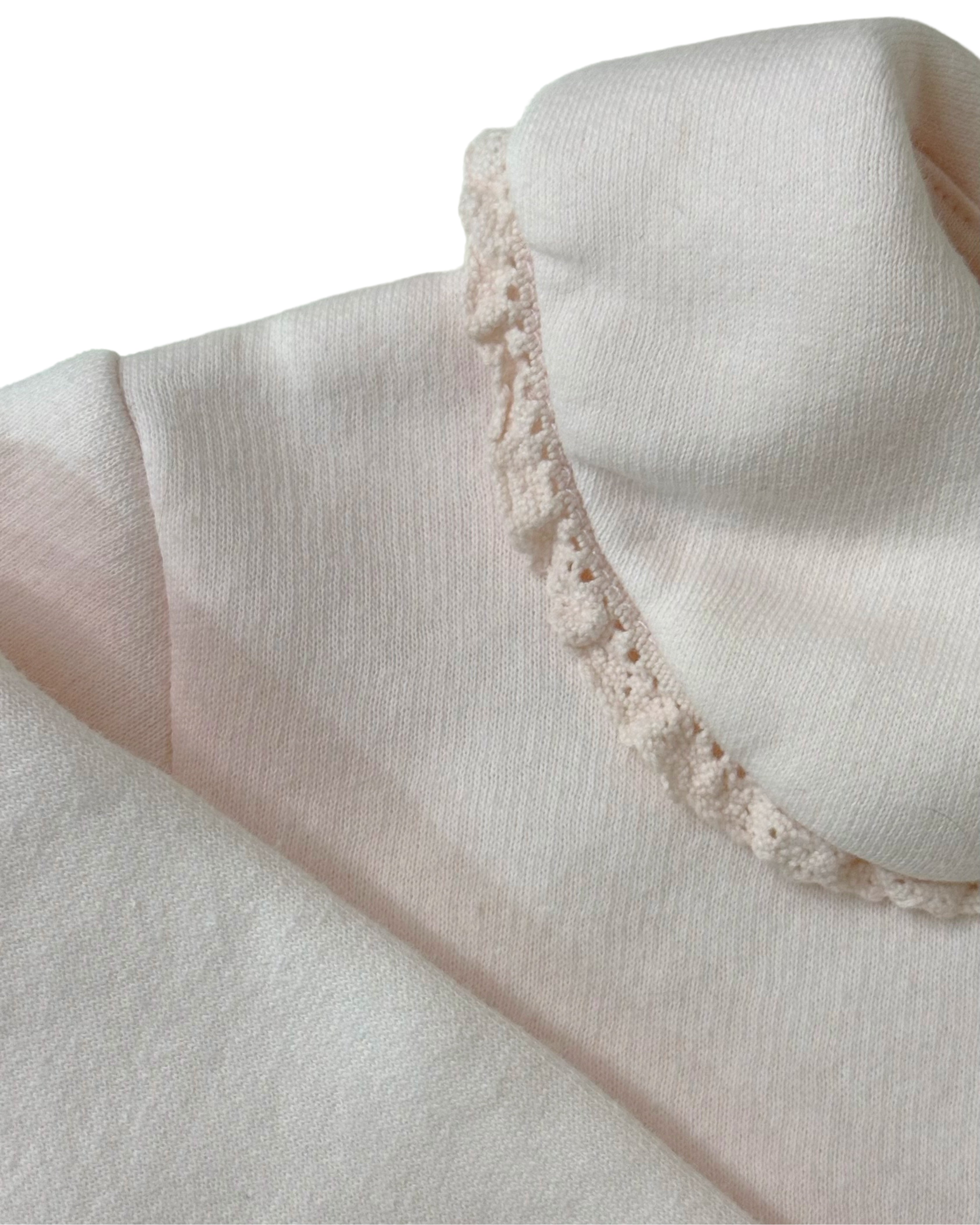 ZARA Peter Pan Collar Fleece Sweatshirt
