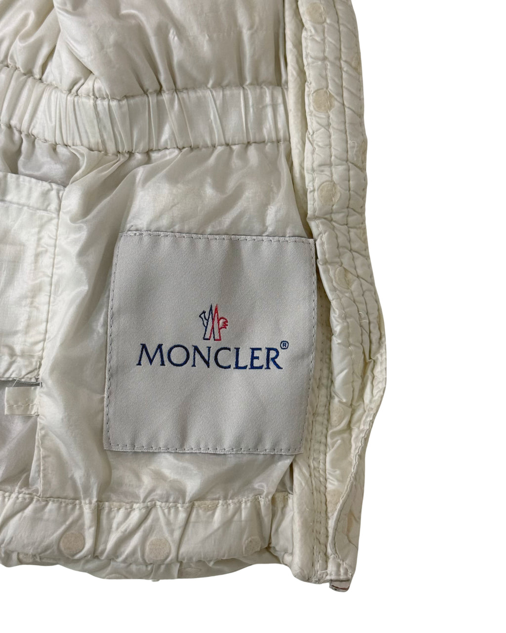 MONCLER “St.Valerie” Polka Dot Padded Sleeveless Jacket