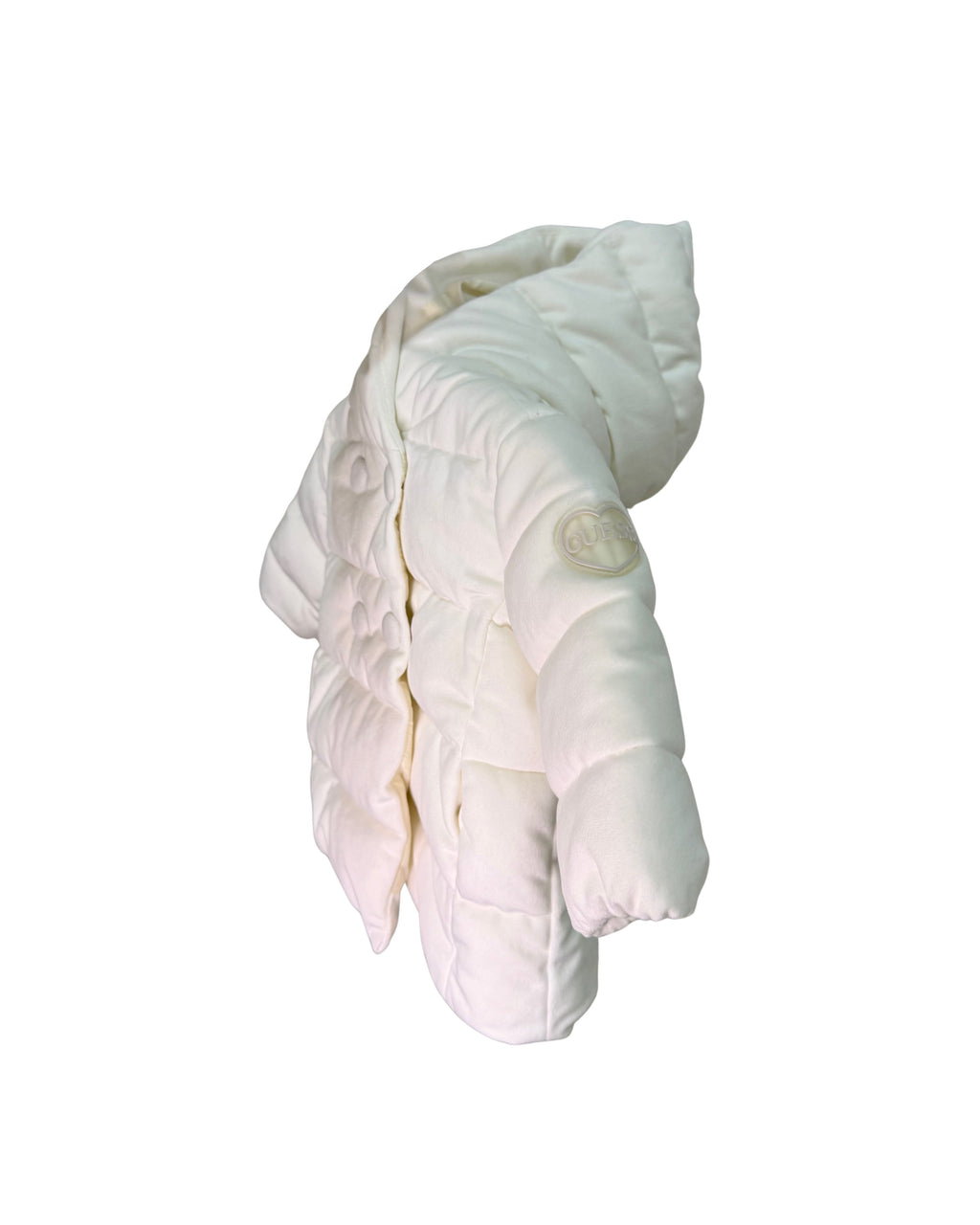 GUESS Velour Puffer Coat