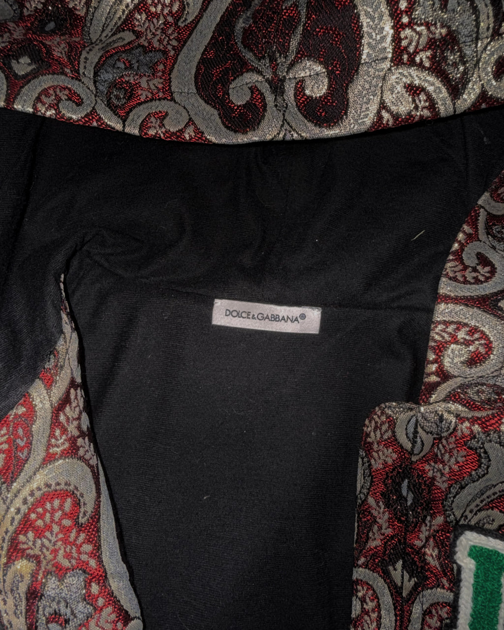 DOLCE & GABBANA Embroidered Bomber Jacket 4A