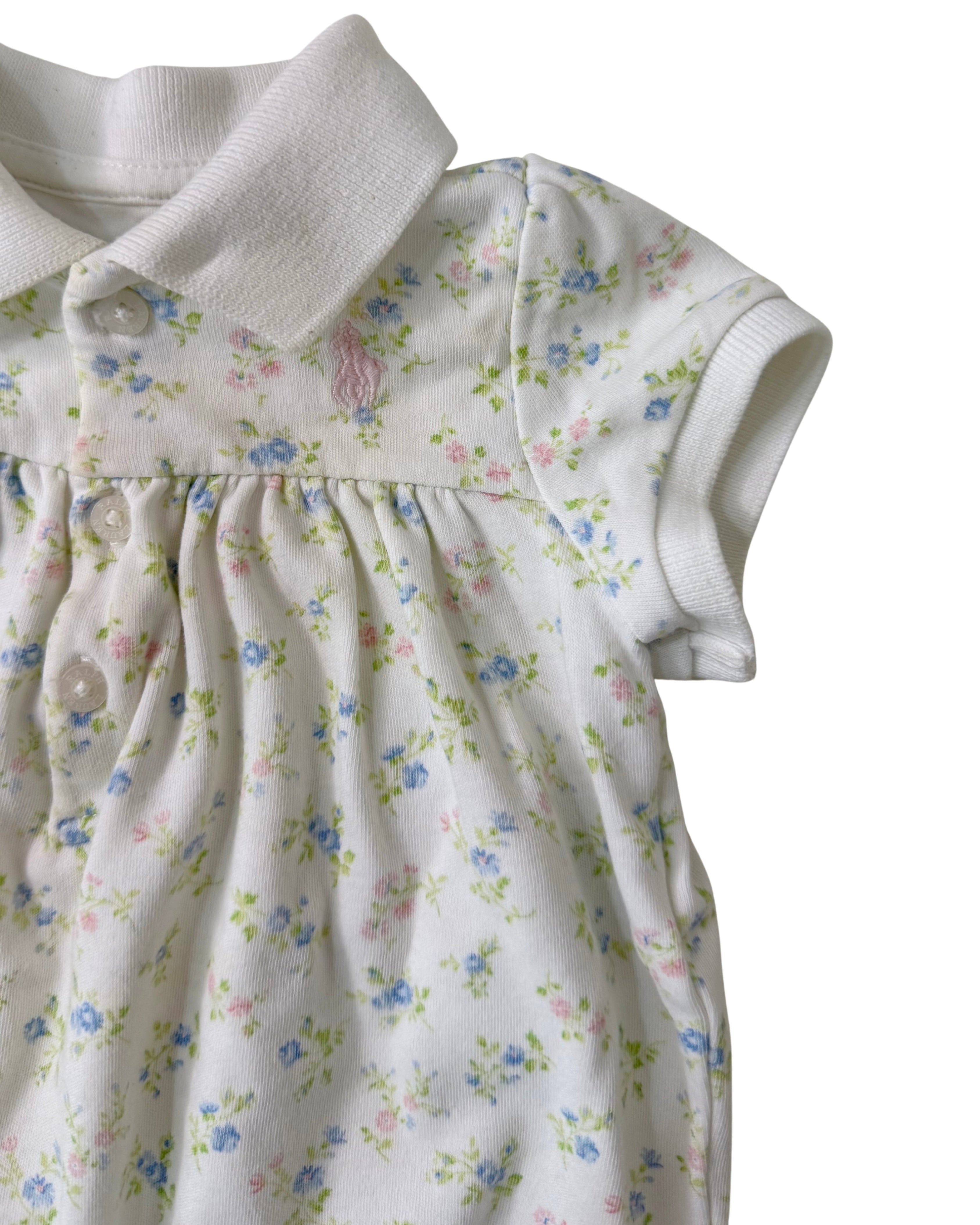 RALPH LAUREN Floral Print Romper