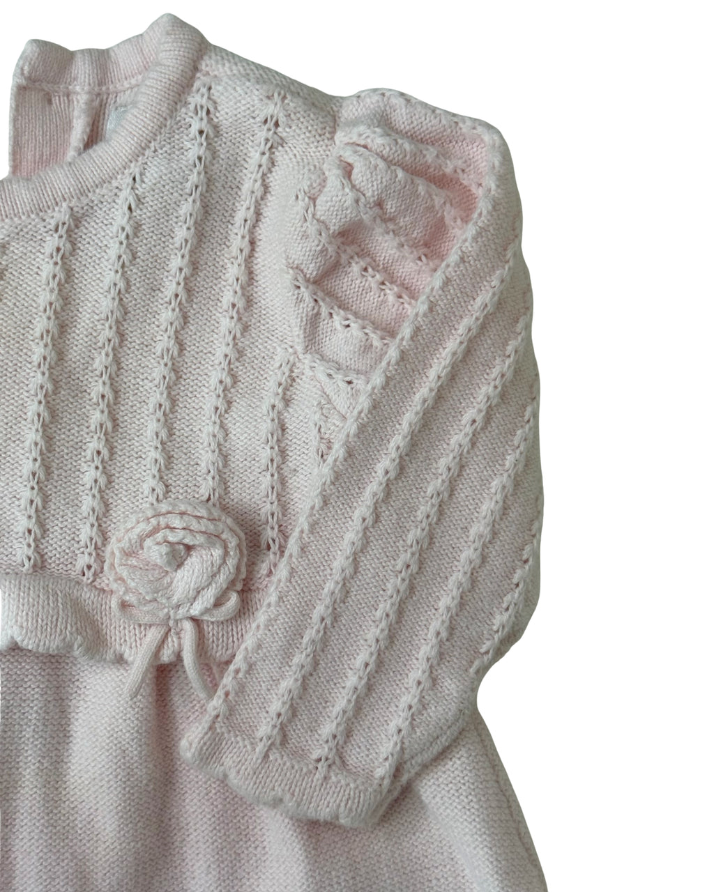 Emile et Rose knitted baby dress