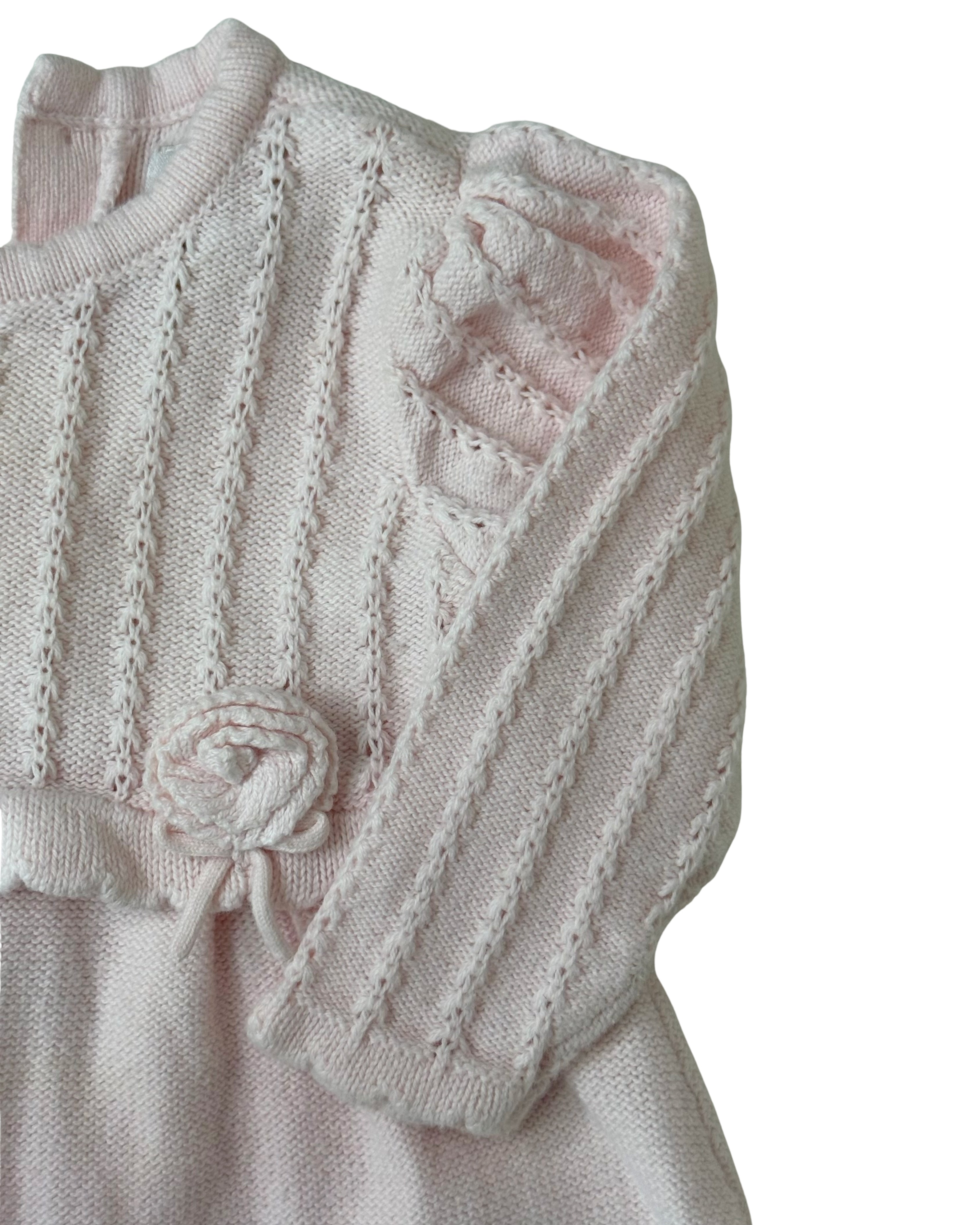 Emile et Rose knitted baby dress
