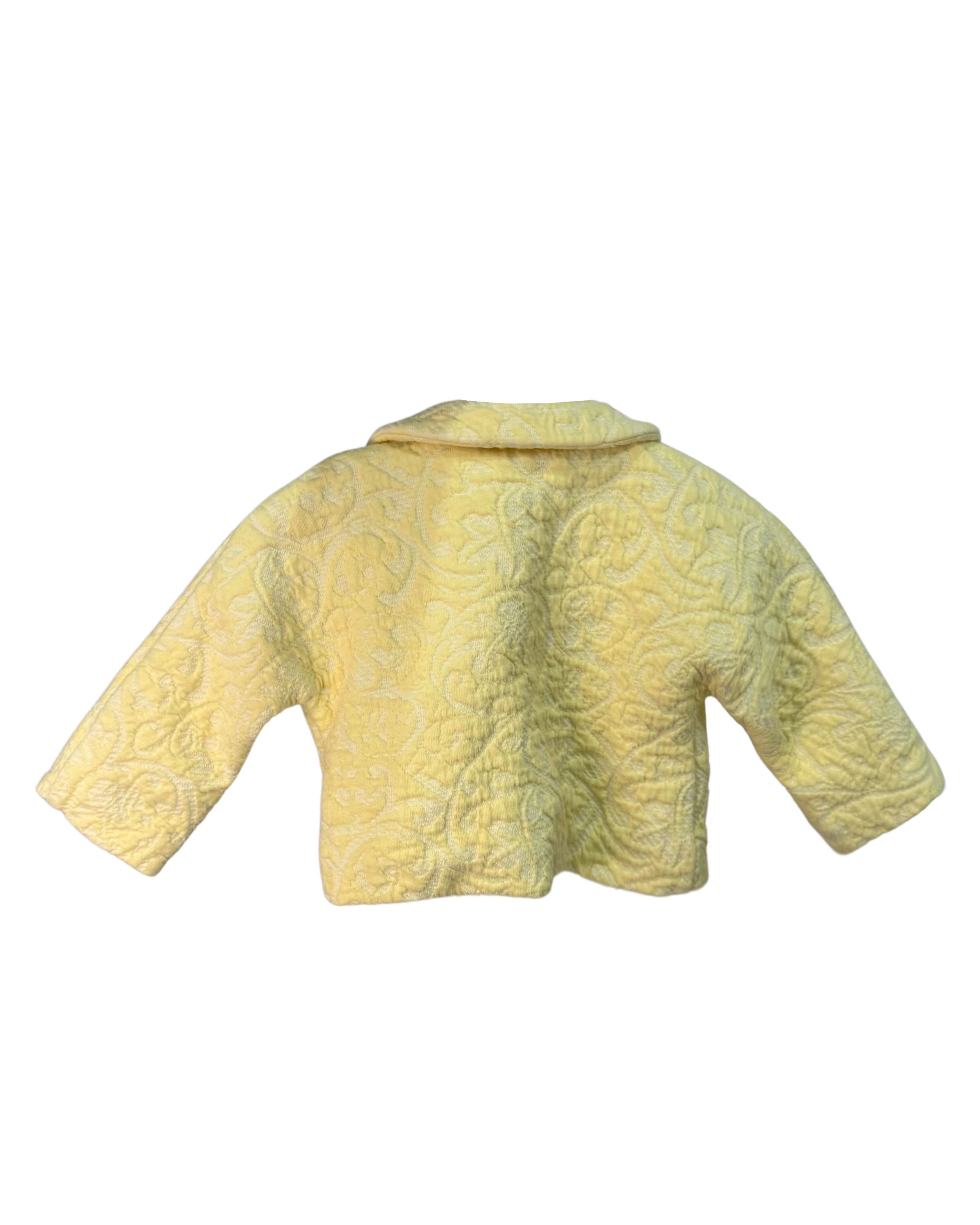 DOLCE & GABBANA Exclusive Floral Jacquard Cropped Jacket