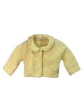 DOLCE & GABBANA Exclusive Floral Jacquard Cropped Jacket
