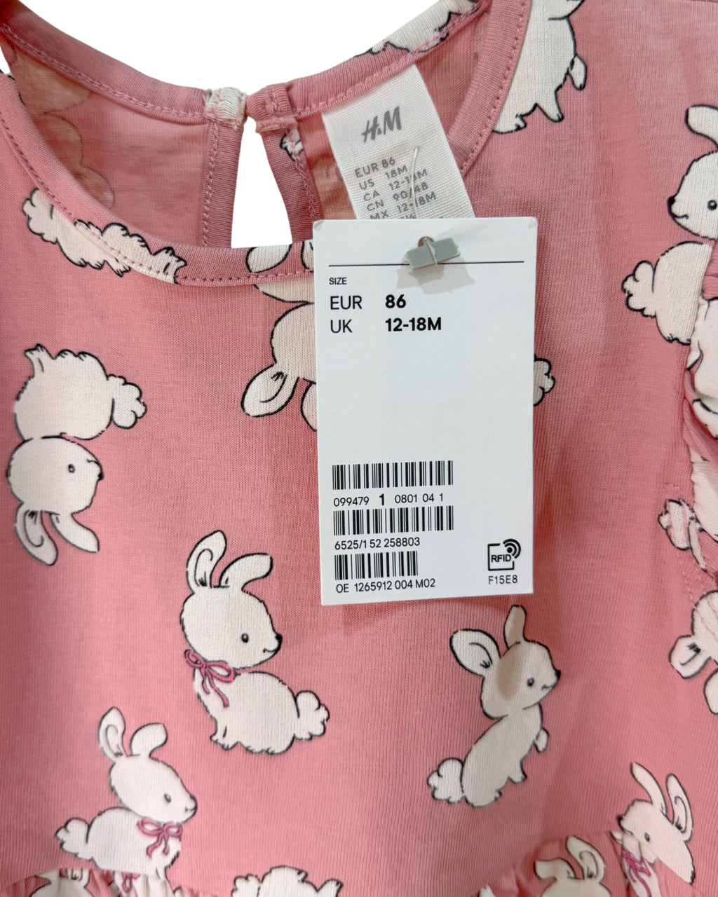 H&M Bunny Print Dress