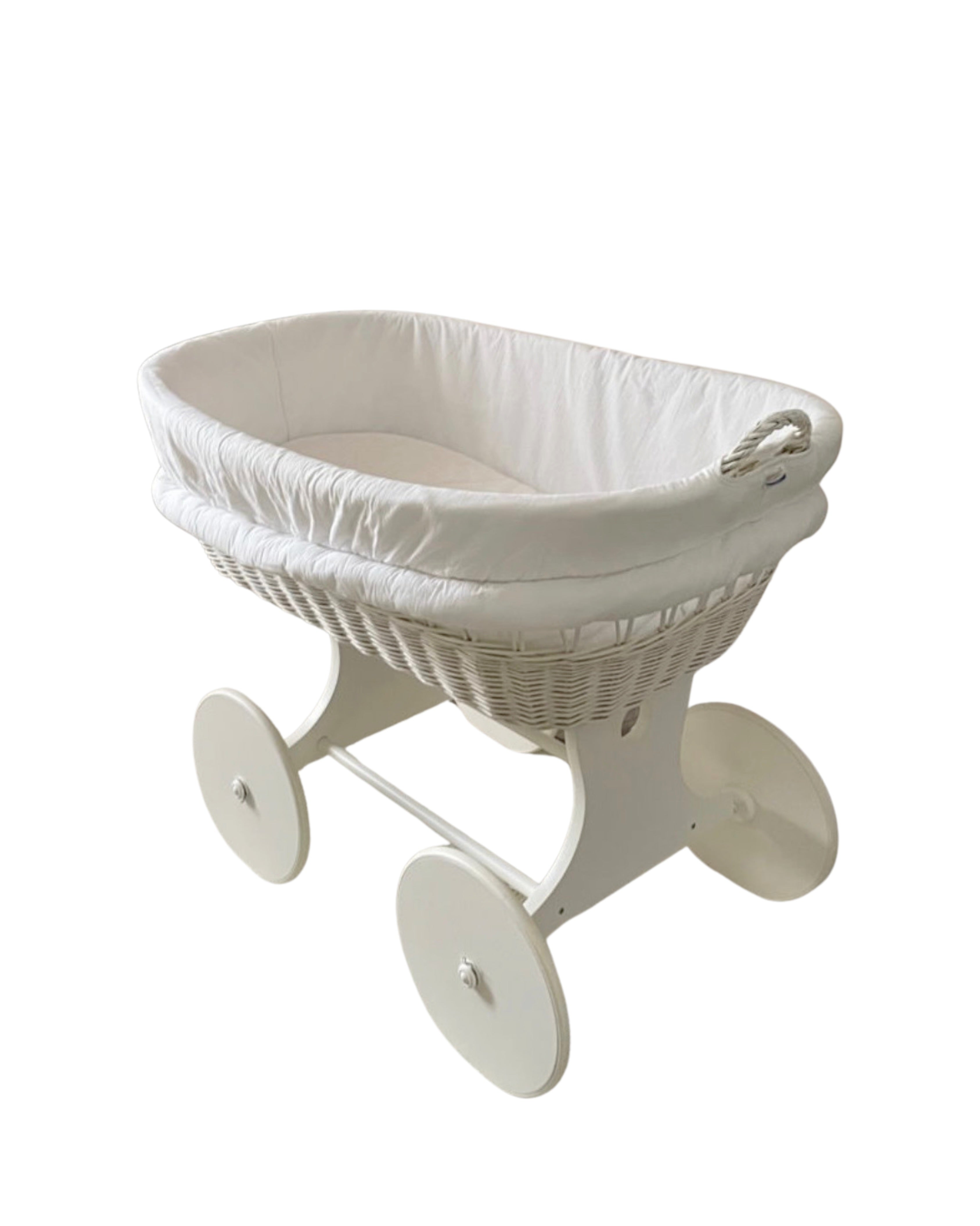 Moses Basket on Wheels