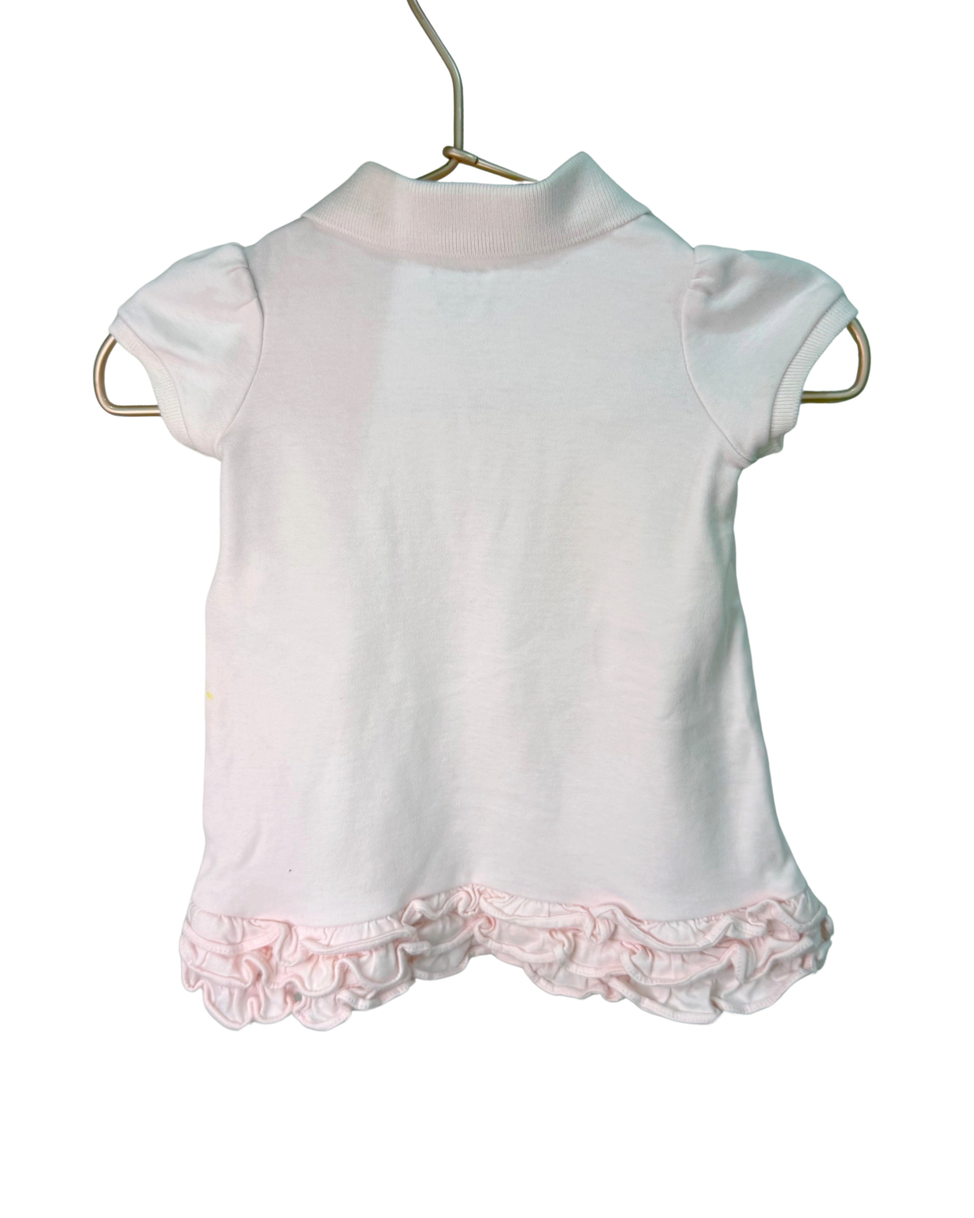 RALPH LAUREN Ruffled Polo Dress & Bloomers Set