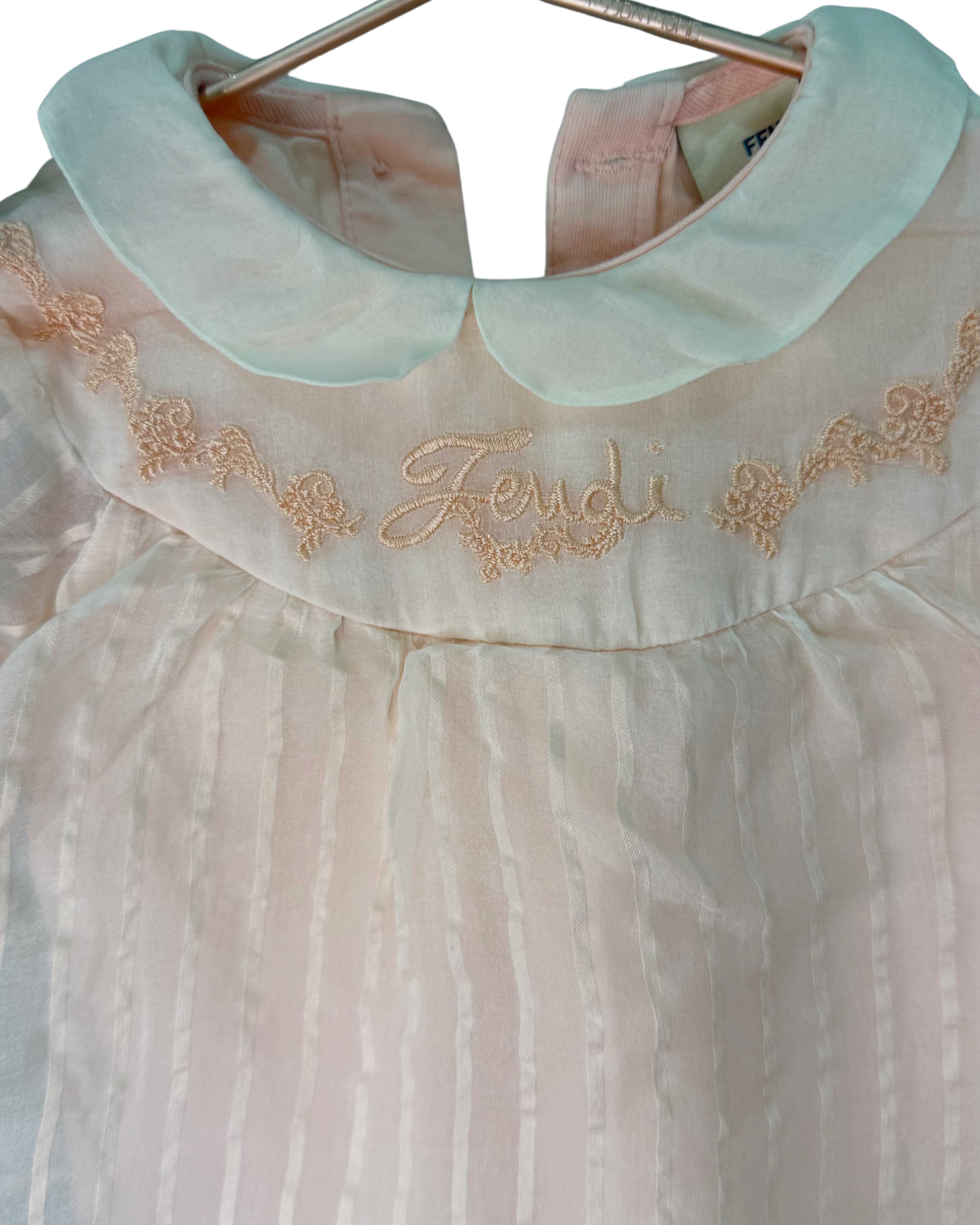 FENDI Embroidered Romper Dress