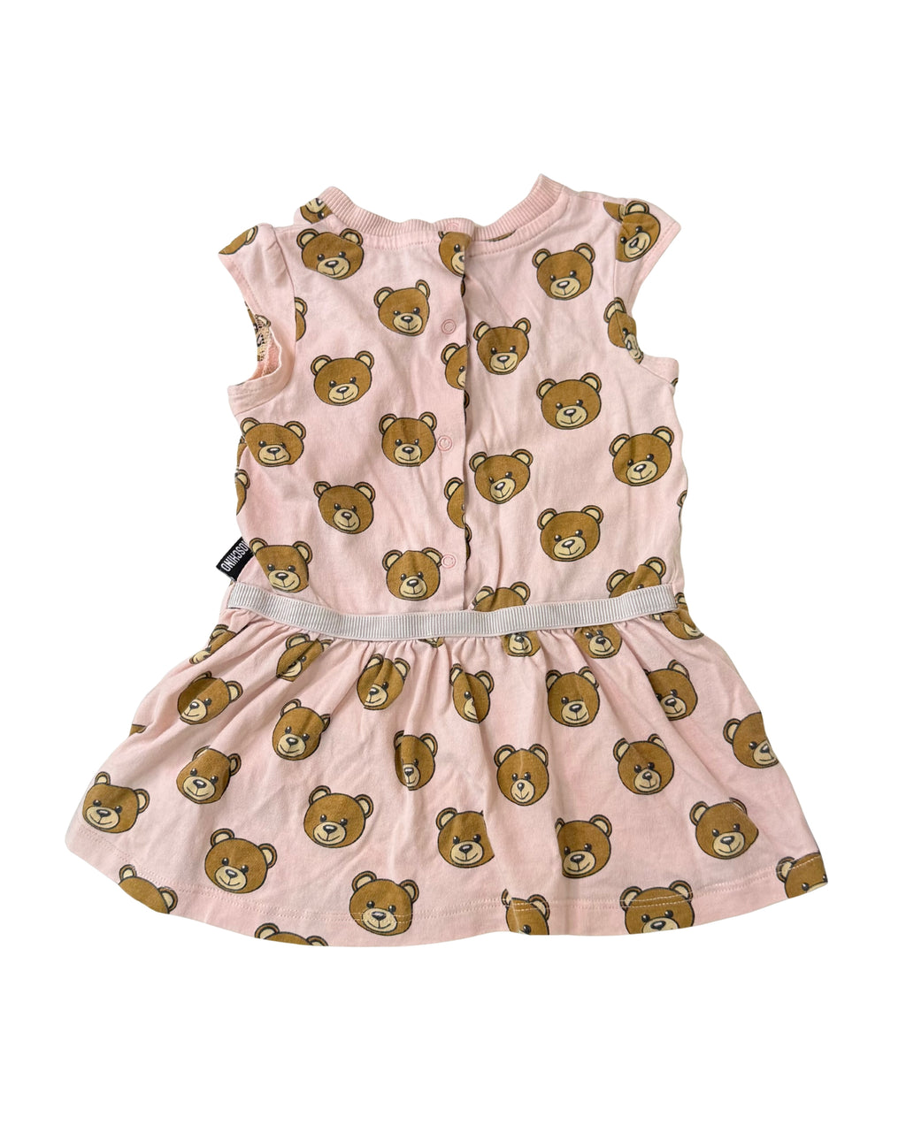 MOSCHINO All Over Teddy Bear Print Dress