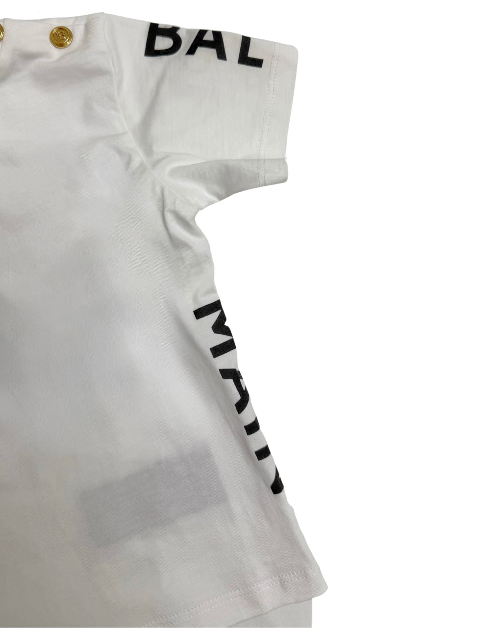 BALMAIN Button Detail T-shirt