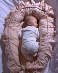 LILLY & LULA Frill Detail Padded Babynest