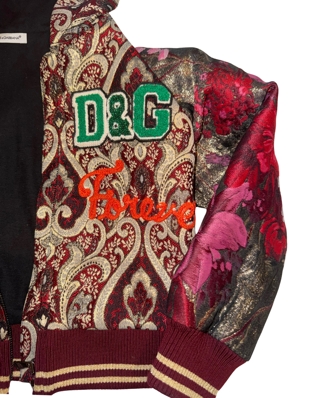 DOLCE & GABBANA Embroidered Bomber Jacket 4A