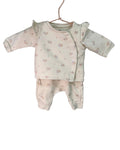 H&M newborn Floral Print Set
