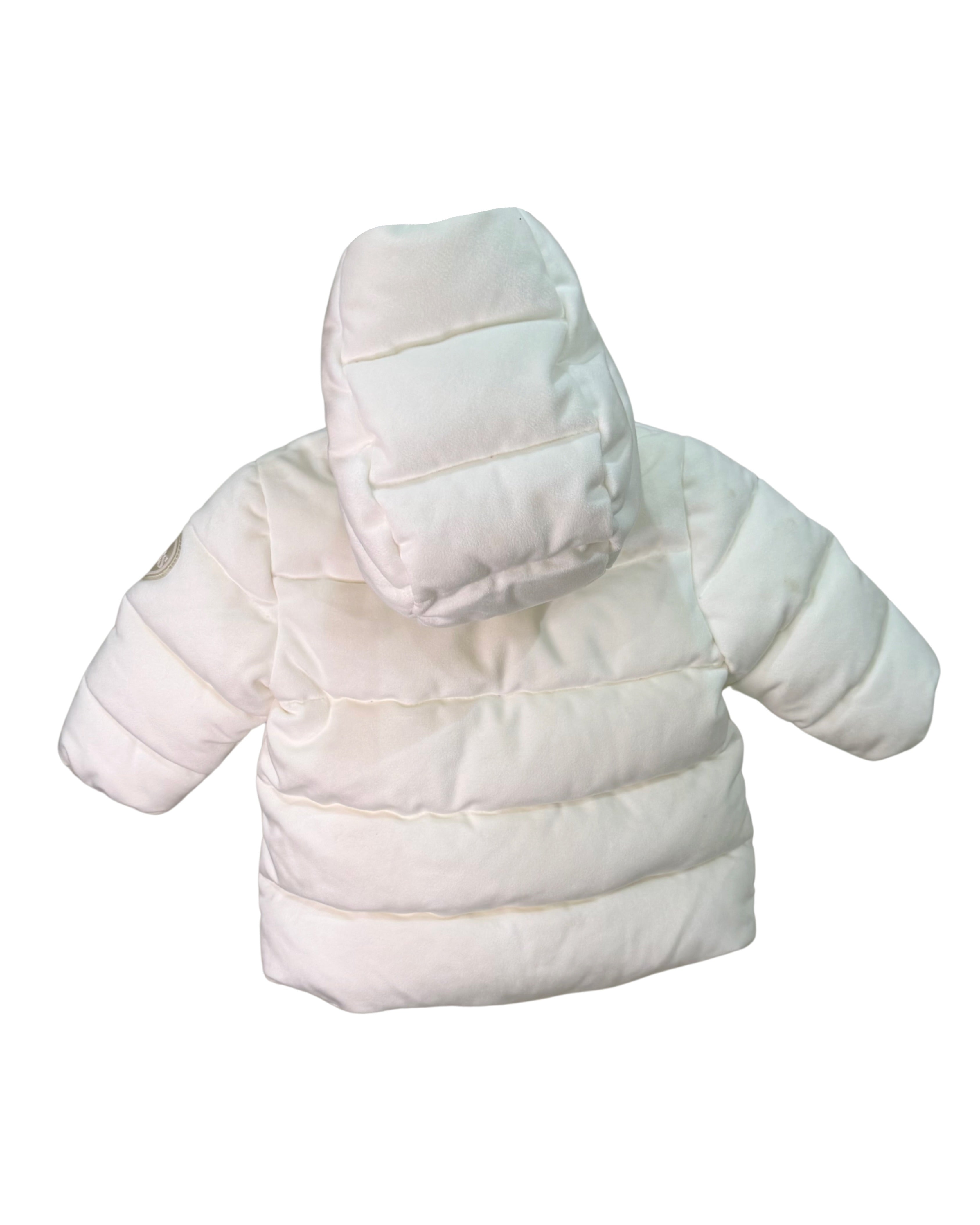 GUESS Velour Puffer Coat