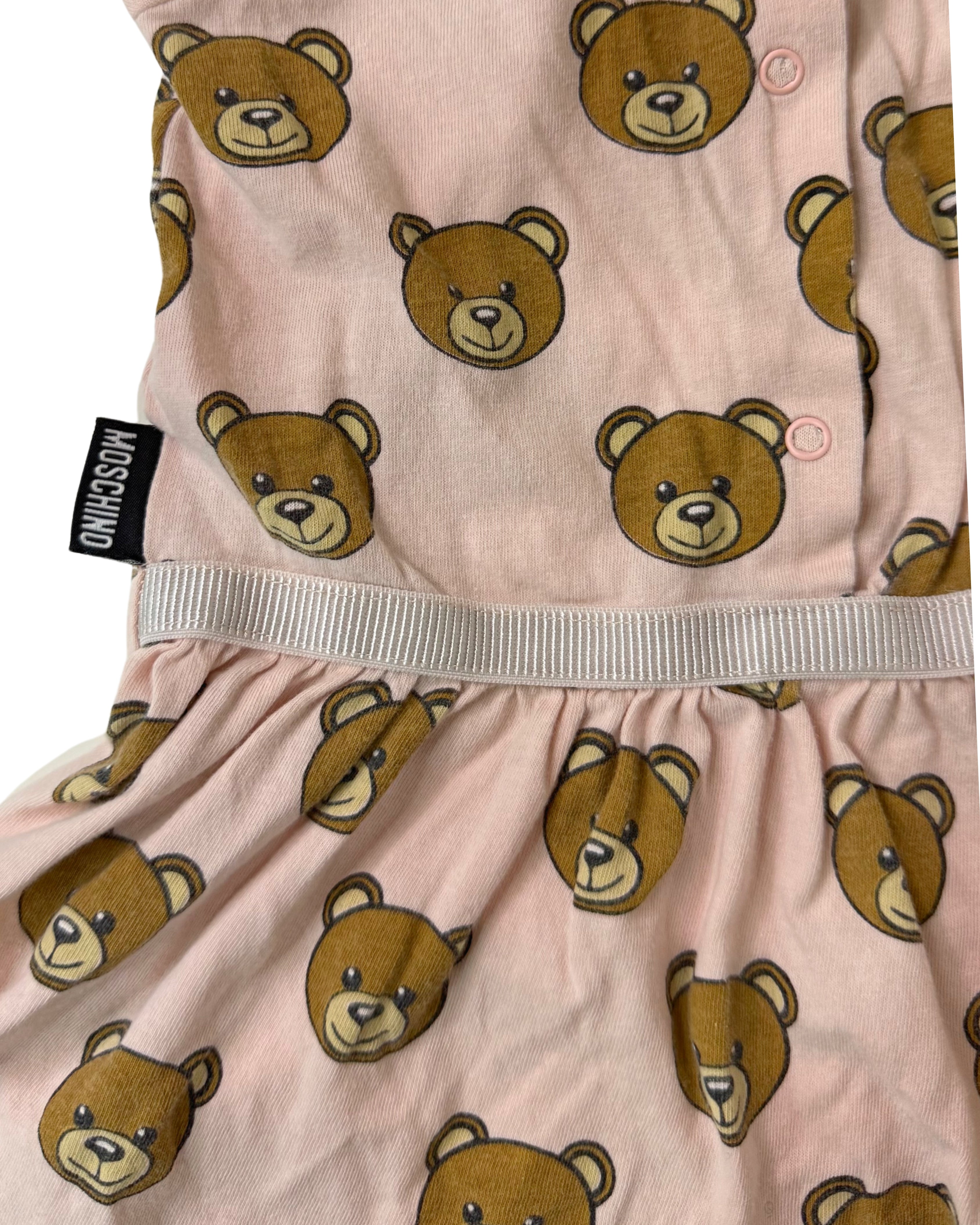 MOSCHINO All Over Teddy Bear Print Dress