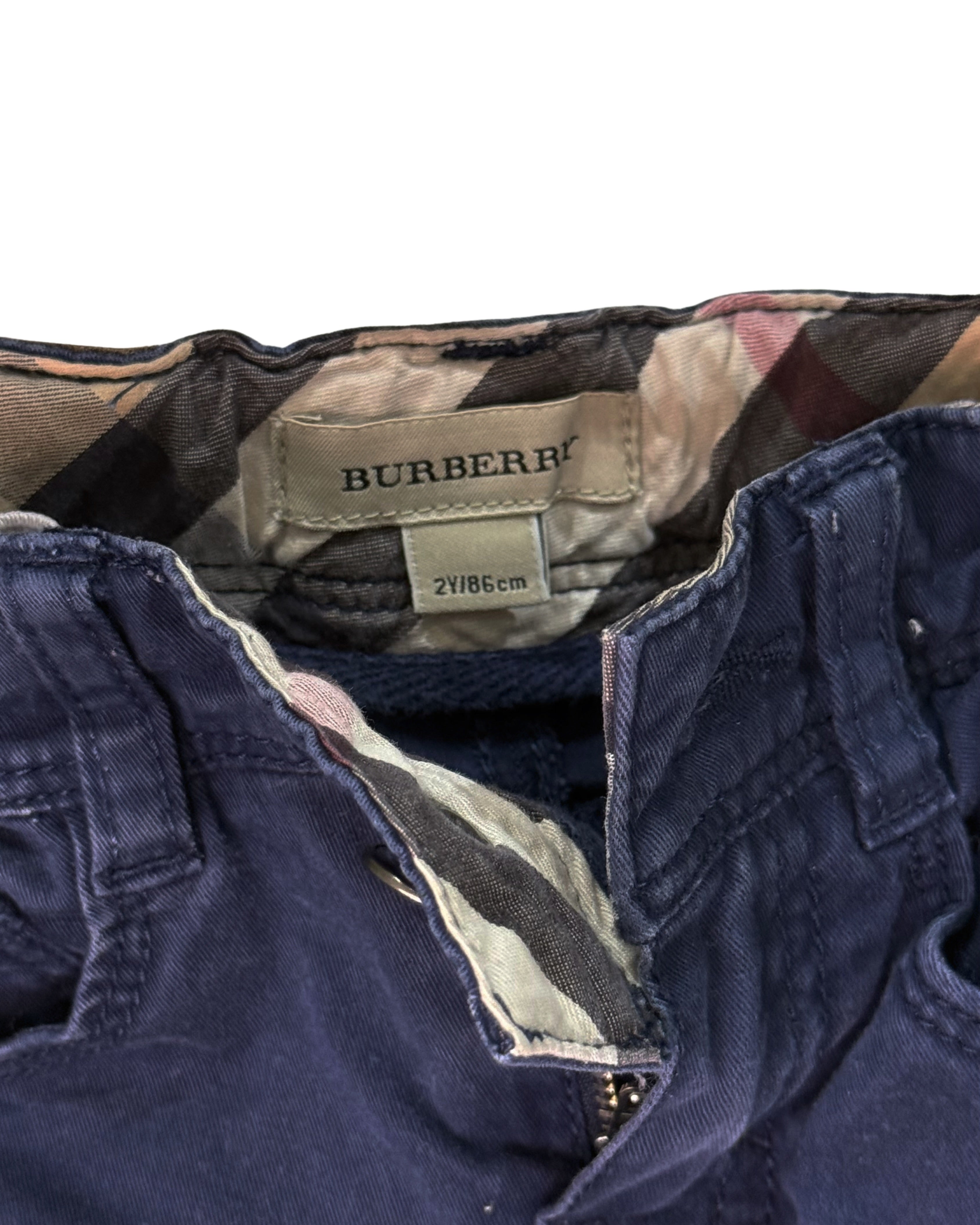 BURBERRY Stretch Straight Trousers